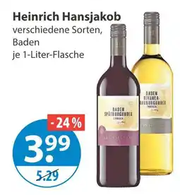 V Markt Heinrich hansjakob baden spätburgunder Angebot
