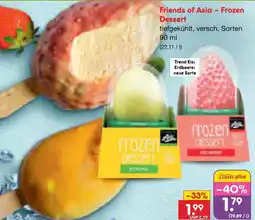 Netto Marken-Discount Friends of asia frozen dessert zitrone Angebot