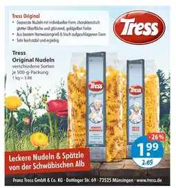 V Markt Tress gedrehte bandnudeln Angebot