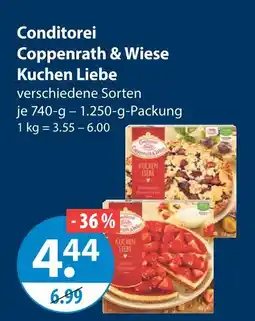 V Markt Coppenrath & wiese kuchen liebe Angebot