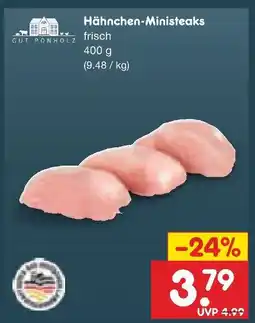 Netto Marken-Discount Gut ponholz hähnchen-ministeaks Angebot