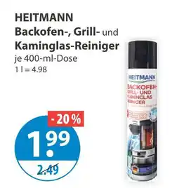 V Markt Heitmann backofen-, grill- und kaminglas-reiniger Angebot
