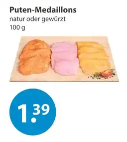 V Markt Puten-medaillons Angebot