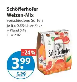 V Markt Schöfferhofer weizen-mix Angebot