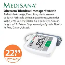 V Markt Medisana oberarm-blutdruckmessgerät bu512 Angebot