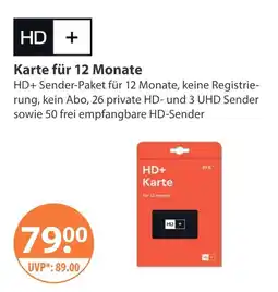 V Markt Hd+ hd+ karte für 12 monate Angebot