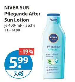 V Markt Nivea sun pflegende after sun lotion Angebot