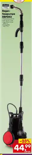 Netto Marken-Discount Scheppach regenfasspumpe rbp350 Angebot
