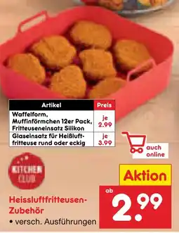 Netto Marken-Discount Waffelform, muffinförmchen 12er pack, fritteuseneinsatz silikon Angebot