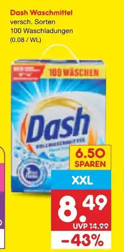 Netto Marken-Discount Dash waschmittel xxl Angebot