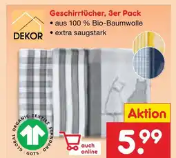 Netto Marken-Discount Dekor geschirrtücher Angebot