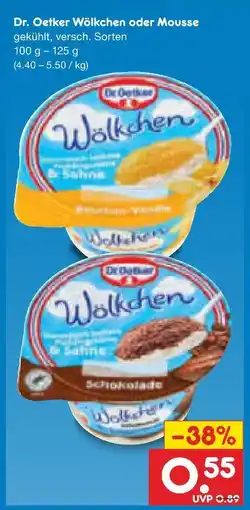 Netto Marken-Discount Dr. oetker wölkchen Angebot