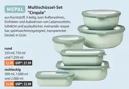 V Markt Mepal multischüssel-set cirqula rund Angebot