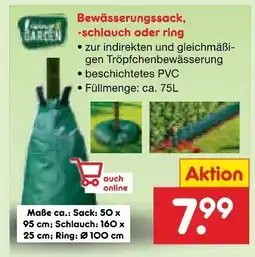 Netto Marken-Discount Bewässerungssack Angebot