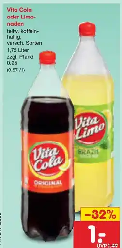 Netto Marken-Discount Vita cola original Angebot