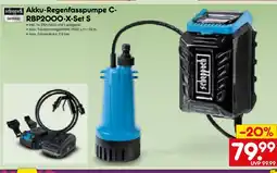 Netto Marken-Discount Scheppach akku-regenfasspumpe c-rbp2000-x-set s Angebot