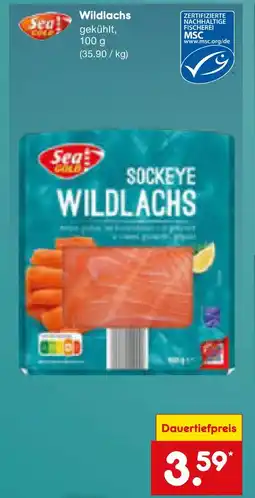 Netto Marken-Discount Sea gold sockeye wildlachs Angebot