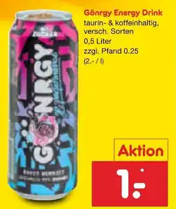 Netto Marken-Discount Görngy energy drink Angebot