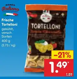 Netto Marken-Discount Mondo italiano frische tortelloni Angebot