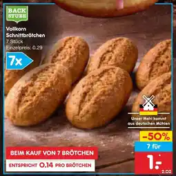 Netto Marken-Discount Backstube vollkorn schnittbrötchen Angebot