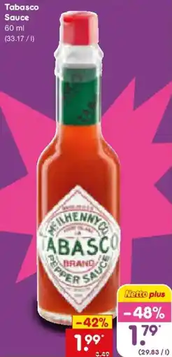 Netto Marken-Discount Tabasco Sauce Angebot