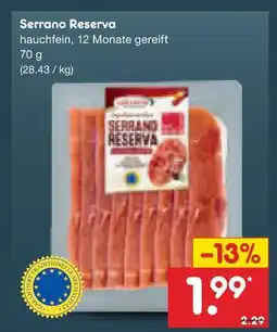 Netto Marken-Discount Serrano reserva Angebot