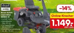 Netto Marken-Discount Scheppach Benzin-Aufsitzrasenmäher MR230-61 Angebot