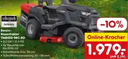 Netto Marken-Discount Scheppach Benzin Rasentraktor TMR452-98C-RD Angebot