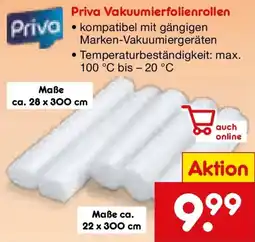 Netto Marken-Discount Priva Vakuumierfolienrollen Angebot