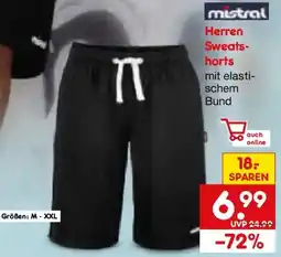 Netto Marken-Discount mistral Herren Sweatshorts Angebot