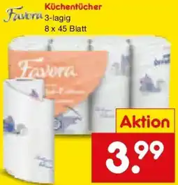 Netto Marken-Discount Favora Küchentücher Angebot