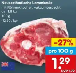 Netto Marken-Discount Neuseeländische Lammkeule Angebot