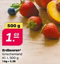 NETTO Erdbeeren Angebot