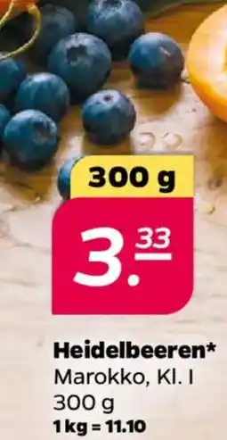NETTO Heidelbeeren Angebot