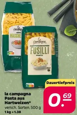 NETTO la campagna Pasta aus Hartweizen Angebot