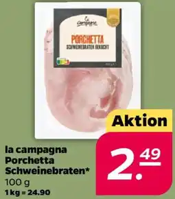 NETTO la campagna Porchetta Schweinebraten Angebot