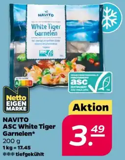 NETTO NAVITO ASC White Tiger Garnelen Angebot