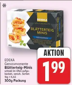 E-Center Edeka genussmomente blätterteig-minis Angebot