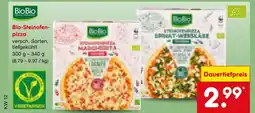 Netto Marken-Discount Biobio bio-steinofenpizza Angebot