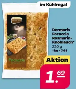 NETTO Dermaris Focaccia Rosmarin Knoblauch Angebot