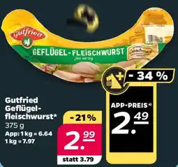 NETTO Gutfried Geflügelfleischwurst Angebot
