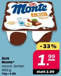 NETTO Zott Monte Angebot