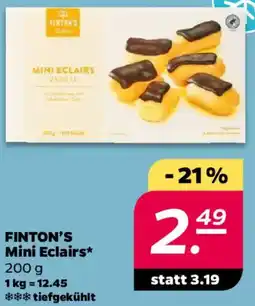NETTO FINTON'S Mini Eclairs Angebot