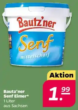 NETTO Bautz'ner Senf Eimer Angebot
