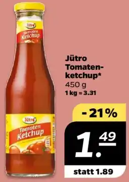 NETTO Jütro Tomatenketchup Angebot
