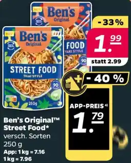 NETTO Ben's Original Street Food Angebot