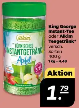 NETTO King George Instant-Tee oder Alkim Teegetränk Angebot