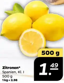 NETTO Zitronen Angebot