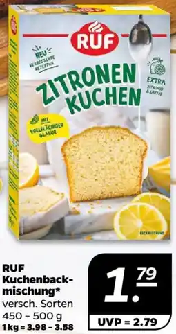 NETTO RUF Kuchenbackmischung Angebot