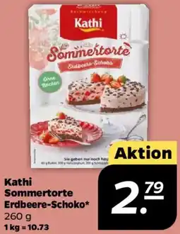 NETTO Kathi Sommertorte Erdbeere-Schoko Angebot